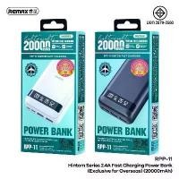 ราคา Remax PowerBank แบตสำรอง พาวเวอร์แบงค์ RPP-10 RPP-11 20000mAh 10000mAh ชาร์จเร็ว2.4A Fast Charge พร้อมจอ LED (1731064347989543878)