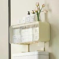 ราคา YUSAJF ขายดี No Drill Wall Mounted Toilet Rack for Bathroom Cabinet Shelf, Plastic Storage Stand, Shower Organizer, Bath Holder Acces (1732221117941843597)