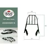 ราคา Rear Rack แร็คหลัง แร็คท้าย ตะแกรงท้าย ตะแกรงหลัง HONDA ZOOMER-Xเหล็กหนา 3 มม. แข็งแรง (1732088453384078359)