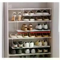 ราคา Omocha - Extendable under-cabinet hanging rack ชั้นแขวนเสริม ชั้นวางรองเท้าแบบแขวน COD (1731986458590479651)