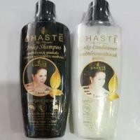 ราคา ❤Chaste jinko shampoo + conditioner แชมพู และ ครีมนวด เชสเต้ จิงโก้ แชมพูสมุนไพร แชมพูแก้ผมร่วง◈ (1732405248329155797)