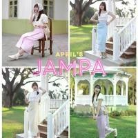 ราคา APRIL'S | Jam-Pa Skirt กระโปรง/ซิ่นผ้าไหม แบบป้ายผูก รุ่นจำปา (1731419965965632820)