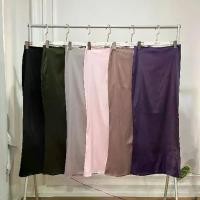ราคา Atipashop - Kahlli satin skirt 0263 กระโปรงยาวผ้าซาติน (1731715400997373764)