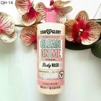 ราคา ที่นิยมมากที่สุด 500 ml. ผลิต 09/23 Soap & Glory Body Wash Clean On Me Hydration โซฟ แอนด์ กลอรี่ บอดี้ วอซ อาบน้ำ (1731757367995762934)
