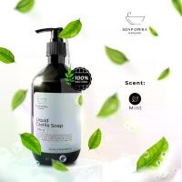 ราคา Soap Opera Liquid Castile Soap 500ml Body Wash in Mint (1730718807537323002)