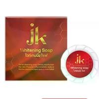 ราคา JK WHITENING SOAP (สบู่เจเค ไวท์เทนนิ่ง) ขนาด 20 กรัม 1 ก้อน (1730186149884627779)