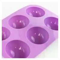 ราคา แม่พิมพ์สบู่ ซิลิโคน รูปครึ่งวงกลม 6 ช่อง สีม่วง (SOAP SILICONE MOLD) ขายดี (1731740330620454384)