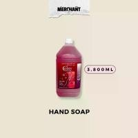 ราคา Hand soap สบู่เหลวล้างมือ กลิ่นลาเวนเดอร์ สบู่ชนิดทำความสะอาด ยี่ห้อ Cosy สบู่ล้างมือสีแดง ขนาด 3,800 ml 1 แกลลอน (1729697379024407400)