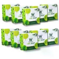 ราคา ( set 10 ก้อน ) Wink White Lime Soap สบู่มะนาววิ้งค์ไวท์ 80 กรัม (1729598343793641808)