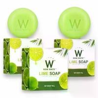 ราคา (โปร 3 ก้อน) สบู่มะนาว วิ้งไวท์ wink white lime soap ขนาด80g (1729590719560255824)