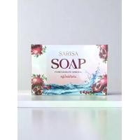 ราคา สบู่สาริศา สบู่ล้างหน้าน้ำแร่ทับทิม Pomegranate mineral soap, Sarisa brand ขนาด 70 กรัม (1731397258980919152)