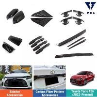 ราคา Toyota Yaris Ativ (2022-Present) ฝาครอบมือจับประตู หน้าต่าง สปอยเลอร์ คาร์บอนไฟเบอร์ อุปกรณ์เสริมภายนอก แนะนำ Car Sticker รถจักร สติกเกอร์ (1731735291337738483)