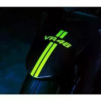 ราคา สติกเกอร์ ROSSI VR 46 Sticker สติกเกอร์ติดรถ รถมอเตอร์ไซค์ หมวกกันน็อค กันน้ํา (1732313960067204185)