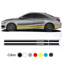 ราคา สติ๊กเกอร์ติดรถ, รูปลอกลายข้างประตูและกระโปรงรถแข่ง, สำหรับ Mercedes Benz CLA Class CLA45 CLA250 CLA200 CLA180 AMG W117 C117 X117, 2 ชิ้น รถยนต์ Car Sticker (1730689160135084420)