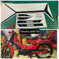 ราคา แนะนำ สติ๊กเกอร์ yamaha belle100 ทั้งคันเลือกสีได้แจ้งสีทางแชท Logic sticker (1731407467672864442)