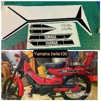 ราคา สติ๊กเกอร์ yamaha belle100 ทั้งคันเลือกสีได้แจ้งสีทางแชท Logic sticker (1732074232645060622)