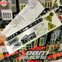 ราคา ขายร้อน สติกเกอร์ติดชิวหมวกกันน็อค Shoei / Sticker Shoei helmet (1731646938839418554)