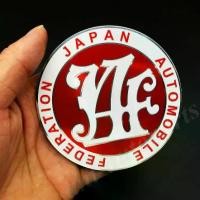 ราคา [COD] เพจโลโก้แต่งสไตล์ญี่ปุ่น toyota jdm ke30 ke70 Metal Red JAF Japan Automobile Federation JDM Car Trunk Emblem Badge Sticker (1732082384511993812)