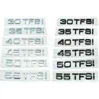 ราคา สติ๊กเกอร์ติดรถ, ขายร้อน, ตัวอักษรติดท้ายรถ, โลโก้โลโก้, สติ๊กเกอร์ติดป้าย, มีให้เลือก 30, 35, 40, 45, 50, 55 TFSI, สำหรับ Audi A3 A4 A5 A6 A7 A8 Q2 Q3 Q5 Q7 RS3 RS4 RS5 RS7 Sticker Car รถจักร รถยนต์ 