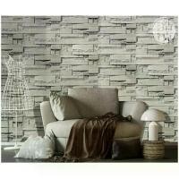 ราคา Wallpaper Sticker วอลเปเปอร์ผนัง สติ๊กเกอร์ผนัง แบบมีกาวในตัว ลายหินกาบเทาใหญ่ ยาว 10 เมตร (1731421526830319930)