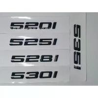 ราคา BMW 5 Series 520i 523i 525i 528i 530i 535i 540i สติ๊กเกอร์รูปลอกตราสัญลักษณ์ด้านหลังลำตัว, สีโครเมียม, ขายร้อน มอเตอร์ไซค์ Motorcycle Sticker รถ (1730495473010510582)