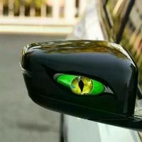 ราคา สติ๊กเกอร์ติดตาแมวสะท้อนแสง 3D สเตอริโอ สำหรับรถจักรยานยนต์ รถยนต์ ตกแต่งสร้างสรรค์ 2 ชิ้น สติ๊กเกอร์กระจกมองหลัง สติ๊กเกอร์ติดรถ Car Sticker (1730345451614145244)