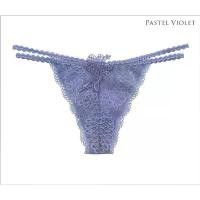 ราคา Annebra กางเกงใน ทรงจีสตริง ผ้าลูกไม้ G-String Panty รุ่น AU3-867 สีม่วง สินค้าดี (1731921508874749369)