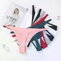 ราคา กางเกงชั้นในผ้าไหมน้ำแข็ง, ไร้รอยต่อ, สำหรับผู้หญิง, นุ่มและบาง, สายรัด, วัสดุผ้าซาติน, ชุดชั้นใน, กางเกงชั้นในบิกินี่หญิง, ชุดชั้นใน String, สำหรับผู้หญิง (1730928349337061492)