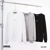 ราคา LOOKER METAL LOGO SWEATER เสื้อฮู้ดทรงเอ (1732205001123333317)