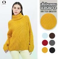 ราคา Warmplus เสื้อไหมพรมคอปีนบุขน sweater พลัสไซส์ ใส่กันหนาวได้ ถึงติดลบ 10 องศา (1729785064068778580)