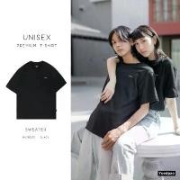ราคา Yuedpao เสื้อยืด Sweater แขนสั้น รับประกันไม่ย้วย 2 ปี เสื้อยืดสีพื้น Sweater_สี Black (1731369015458629827)