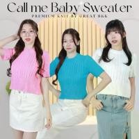 ราคา Muayly Shop เสื้อครอปไหมพรม ทอลายเปีย [Call me baby sweater] คอกลม แขนตุ๊กตา ผ้าหนานุ่มมาก สินค้าขายดี (1732128063458149914)