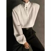 ราคา เสื้อสเวตเตอร์ คอตั้ง ครึ่งซิป ดีไซน์เฉพาะ ซิปโลหะ ทรงหลวม เสื้อสวมหัว แจ็กเก็ตฤดูใบไม้ร่วง ใหม่ในปี 2568 ronaldinho sweater lee jacket (1731620294792349374)