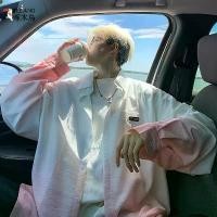 ราคา เสื้อเชิ้ต แขนยาว สำหรับผู้ชาย สีชมพูไล่โทนสีนกหัวขวาน เหมาะสำหรับฤดูใบไม้ผลิและฤดูใบไม้ร่วง เสื้อแจ็คเก็ตบางและหลวม เสื้อเชิ้ตลำลองผู้ชายต้นฤดูใบไม้ร่วง sweater mardi (1731860406626321528)