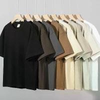 ราคา เสื้อยืดแขนสั้น สไตล์อเมริกันเรโทร 200G ผ้าฝ้ายหนัก คอปกม้วน สามเข็ม ทรงหลวม อเนกประสงค์ ครึ่งแขน สำหรับผู้ชาย สีพื้น ใส่หน้าร้อน sweater mardi (1731864954209207416)