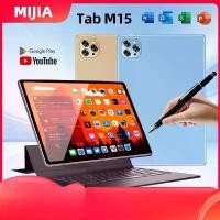 ราคา 100% new Sumsung Galaxy Tab M15 support SIM + WiFi 2025 Pad Pro 5G Tablet 12.1 inch Android 13.0 12GB + 512GB full HD screen (1920x1080)) 6000mAh dual SIM Battery (1732173255121078203)