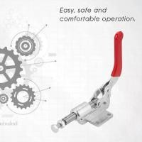 ราคา [GGJJ]Iron Galvanized Quick Fixed Toggle Clamp Holding Latch Push Pull Action Hand Tool (1730493956752902311)