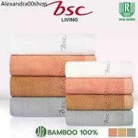 ราคา RLL ☝BSC Bamboo Towel ผ้าขนหนูแบมบู100% ซับน้ำดี มีแอนตี้แบคทีเรีย หลายไซส์ (AST147)☬ (1732296095750784572)