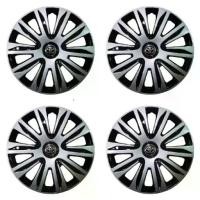 ราคา [ส่งฟรี] * Wheel Cover ฝาครอบกระทะล้อ ขอบ R 15 นิ้ว ลาย ดุม TOYOTA ดุมดำเงิน wc83 (1 ชุด มี 4 ฝา)** *โปรโมชั่นสุดคุ้ม* (1731591917189957030)