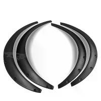 ราคา 4PCS โพลียูรีเทนสีดำที่ยืดหยุ่น แต่ทนทานโป่งซุ้มล้อ ซุ้มรถเก๋ง ซุ้มกระบะ โป่งล้อ ซุ้มแต่งรถยนต์ ซุ้มล้อแต่งรถยนต์ โป่ง Universal Car Wheel Fender Flares (1730168831143348796)