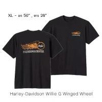 ราคา เสื้อยืด Harley Davidson Willie G Winged Wheel Tee (1732336927047190716)