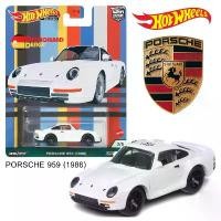 ราคา โมเดลรถเหล็ก PORSCHE 959 (1986) ลิขสิทธิ์แแท้ ล้อยาง Hot wheels ชุด Deutschland Desiga โมเดลรถ Hot wheel บล็อกบัสเตอร์ (1732256859040220636)
