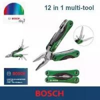 ราคา BOSCH 12 in 1 Multi Plier Stainless Steel Multitool Wire Stripper Crimping tool Knife Cable Cutter (1729777157711235341)
