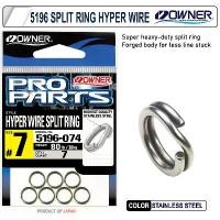 ราคา สปริทริง OWNER HYPER WIRE SPLIT RING 5196 JIGGING POPPING CASTING FISHING (1729728951276046607)
