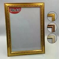 ราคา กรอบรูป A4 4x6 5x7 6x8 A5 8x12 10x15 12x18 A3 1022/ขอบ1" สีทอง สีโอ๊ค สีขาว มีกระจก มีขาตั้ง ที่แขวน (1732245578096477237)