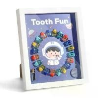 ราคา กล่องเก็บฟันน้ำนม เด็ก กรอบรูป กล่องเก็บของสะสม สำหรับเด็กทารกผู้ชาย ผู้หญิง น่ารัก ที่ระลึก วัสดุปลอดภัย ตกแต่งห้องเด็ก บันทึกวันที่ฟันหลุด ง่ายจัดเก็บ (1732380908280251926)