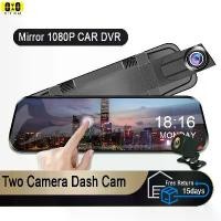 ราคา กล้องกระจกสำหรับรถยนต์, หน้าจอสัมผัส, เครื่องบันทึกวิดีโอ, กระจกมองหลัง, กล้องแดชบอร์ด, กล้องหน้าและหลัง, DVR กระจก, กล่องดำ Car (1731160764611332172)