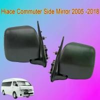 ราคา [พร้อมส่ง] กระจกข้าง MUTER ทรงตั้ง กระจกมองข้างรถยนต์ โตโยต้า คอมมูเตอร์ ครอบกระจกมองข้าง กระจก For Toyota HIACE 2004-2018 (1731992614806718207)