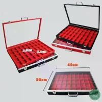 ราคา กล่องใส่พระ กล่องกำมะหยี่กล่องเก็บพระราคาถูกและดี กระจก โชว์พระได้ดี จัดเก็บตลับพระใส่กล่องพระพลาสติก เหรียญพระ มี 45 ช่อง ยังไม่มีคะแนน (1731829899729733561)