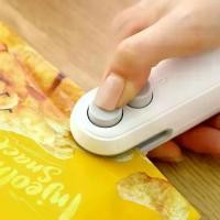 ราคา เครื่องซีลถุงขนมมินิ, 2 in 1 ความร้อน, ชาร์จ USB, เครื่องซีลถุงพลาสติกไฟฟ้า, ให้อาหารเก็บสด, ข้อเสนอ FaddishDeal เครื่องซีลแบบพกพา เหมาะสำหรับปิกนิก lipgloss เครื่อง สําอาง ดิอ (1732117257051997990)